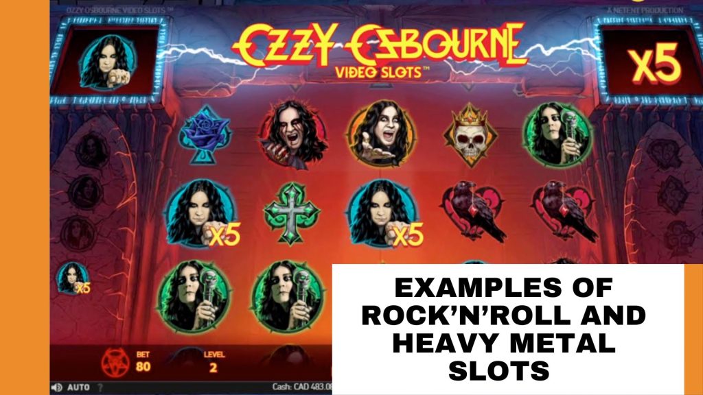 Examples of Rock’n’Roll and Heavy Metal Slots 