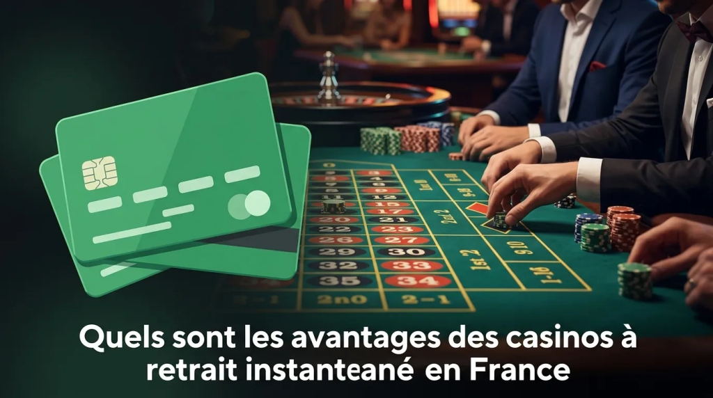 Quels sont les avantages des casinos à retrait instantané en France